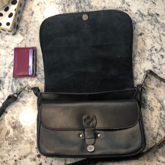 Patricia Nash Black Leather Studded Purse - Picture 2 of 4